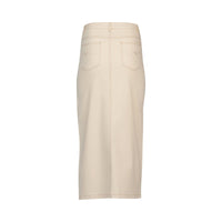 Mid Length Skirt - Bone