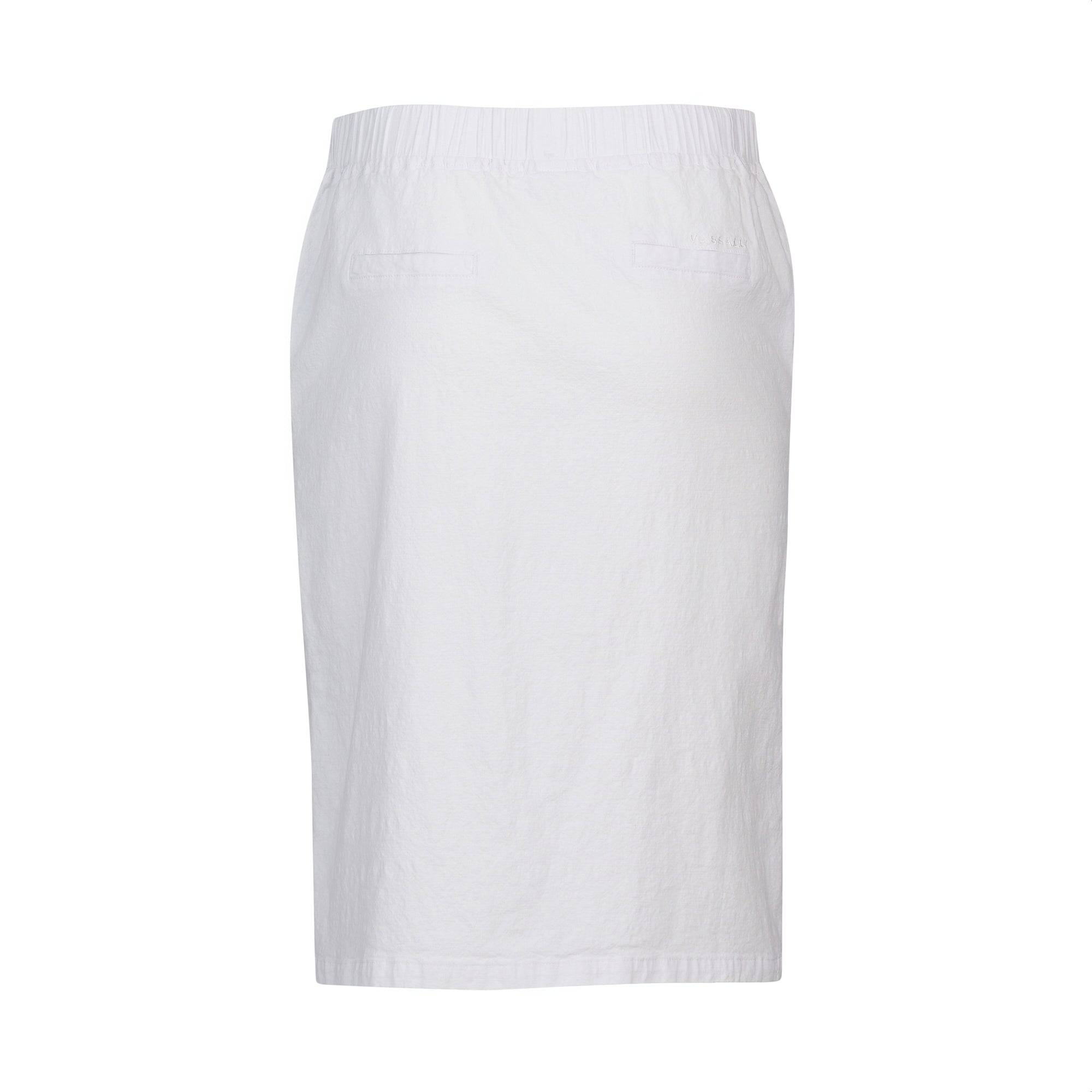 Pull-On Skirt - White