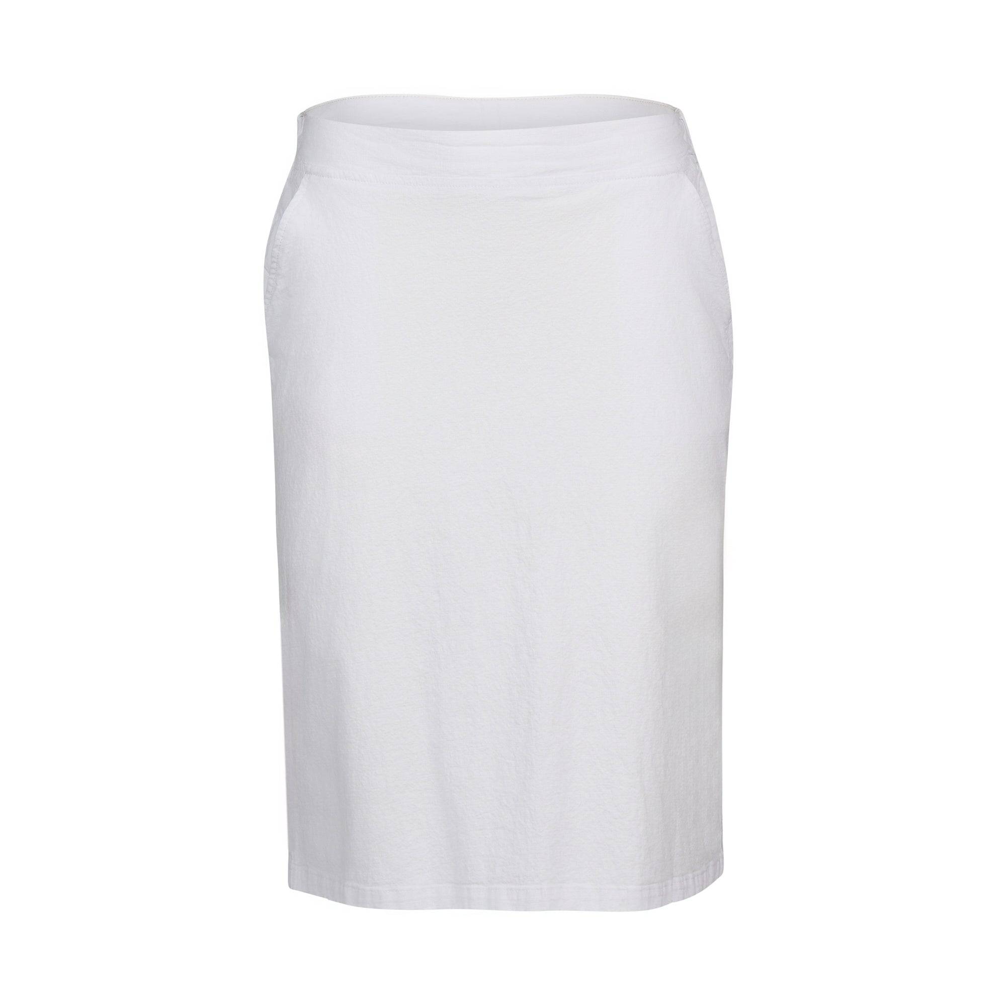 Pull-On Skirt - White